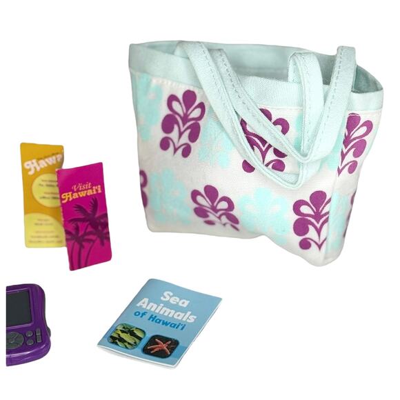 American Girl KANANI ACCESSORIES Hawaiian Tote Bag Photo Guide Book Brochure - Picture 4 of 5